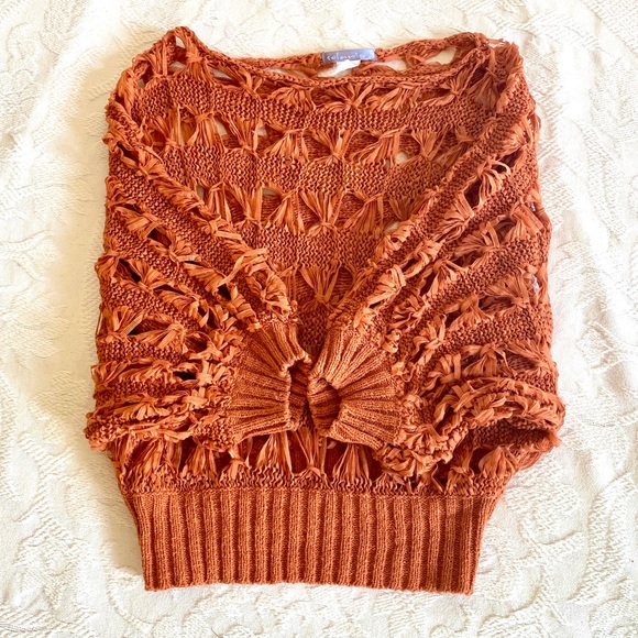 🍁 Like-New Crochet Fall Sweater - Picture 7 of 7